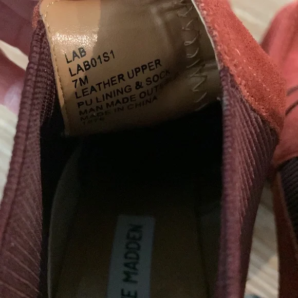 Steve Madden Suede Ankle Boots - Picture 10 of 12